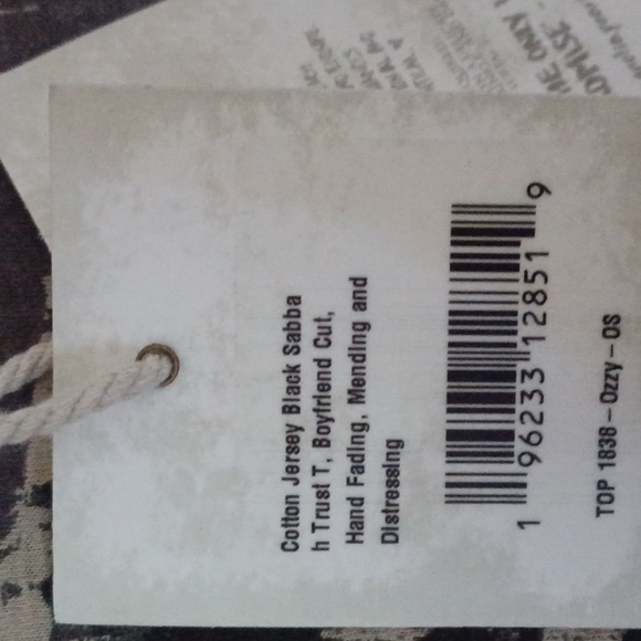 Magnolia Pearl Black Sabbath Tee; EUC - Picture 5 of 6